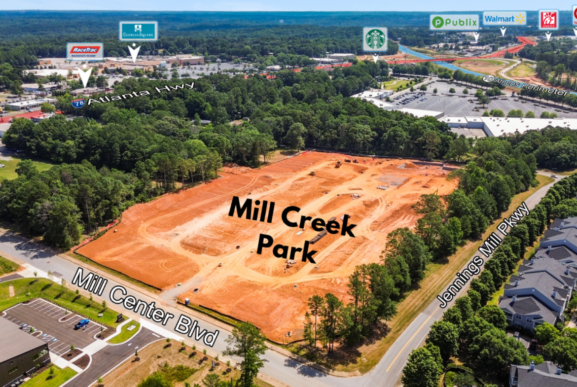 Mill Creek Park Ariel View